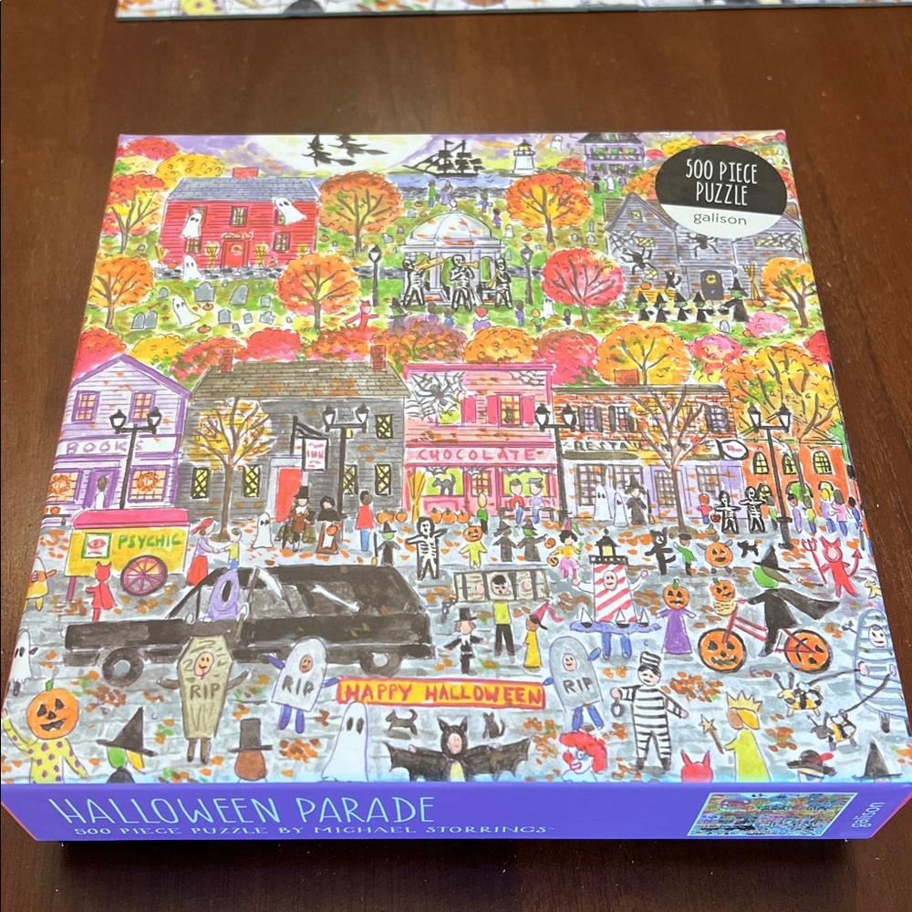 Michael Storrings 500 piece Halloween puzzle